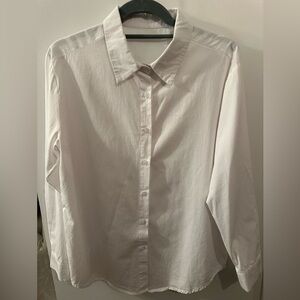 White Button Down Shirt in size Small